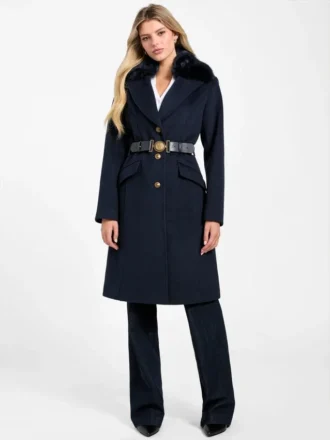 Abrigo con cinturón Eco Patrice