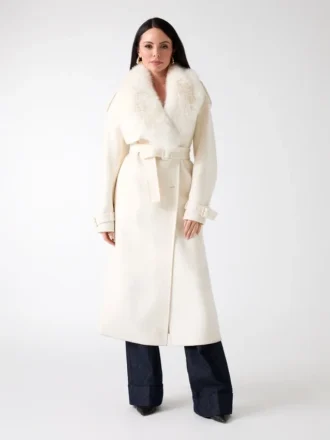 Abrigo de doble botonadura Ella