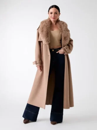 Abrigo de doble botonadura Ella