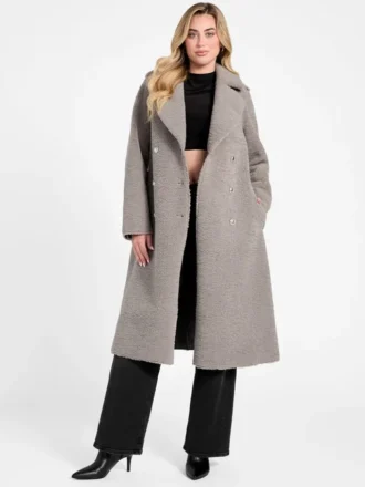 Abrigo de piel sintética Laila