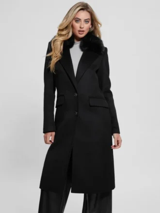 Abrigo Eco Nancy de mezcla de lana