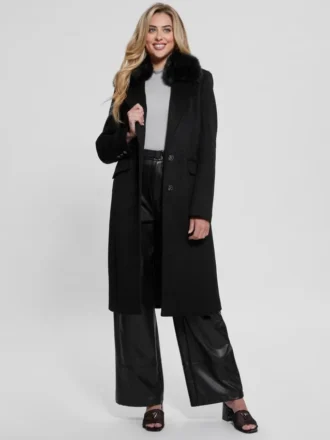 Abrigo Eco Nancy de mezcla de lana