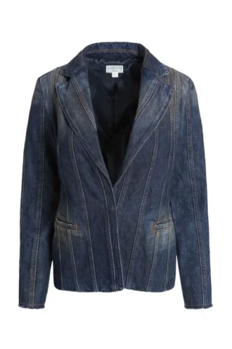 Abrigo vaquero con paneles