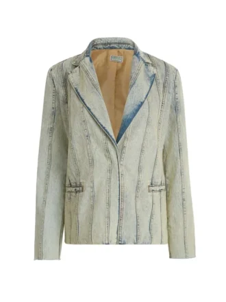 Abrigo vaquero con paneles