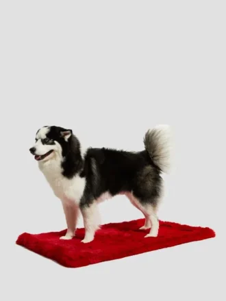 Alfombra para mascotas de piel sintética