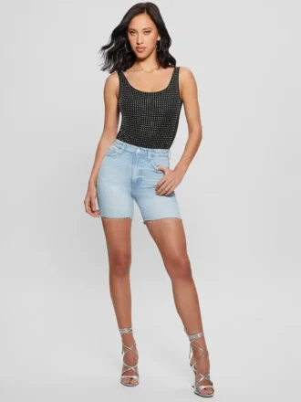 Bañador de una pieza con pedrería