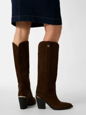 Botas altas de ante Sashan