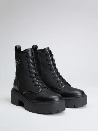 Botas militares con plataforma Yarini