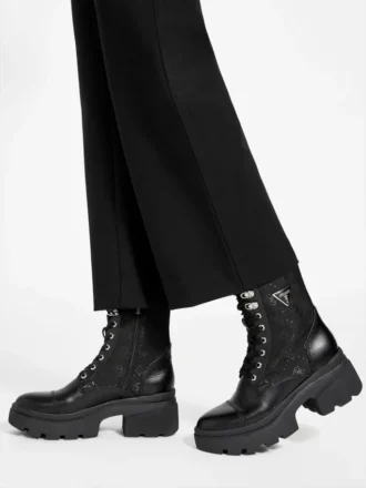 Botas militares con plataforma Yarini
