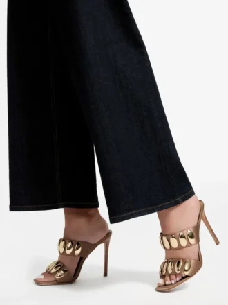 Mules con botones Myra