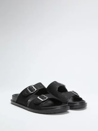 Sandalias deslizantes Verone Jacquard Quattro G con doble correa