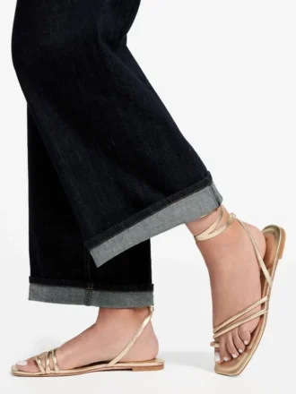 Sandalias planas metalizadas Sarah