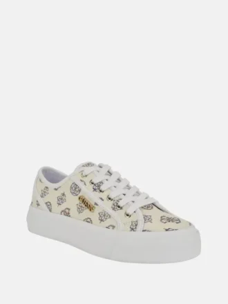 Zapatillas de lona con estampado de peonías de Jelexa