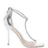 Zapatos de Tacón de Aguja con tiras en T y pedrería Olivia
